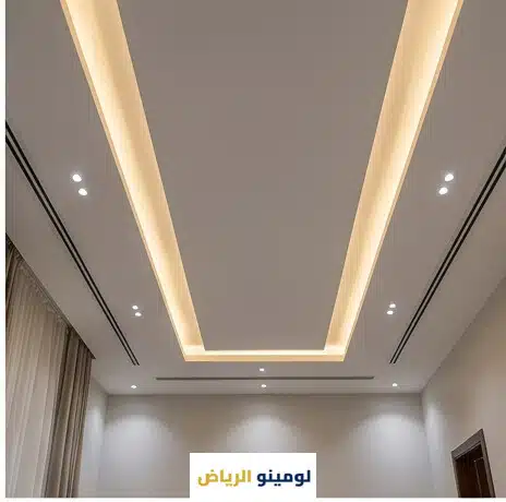 جبس بورد مع إضاءة - معلم جبس بورد الرياض